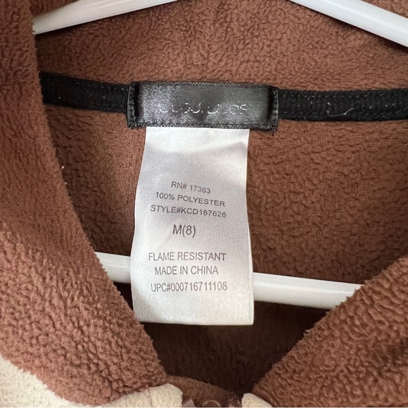 Cuddl Duds Fleece One Piece Pajamas - Picture 3 of 4